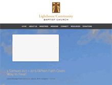 Tablet Screenshot of lighthouse-community.org